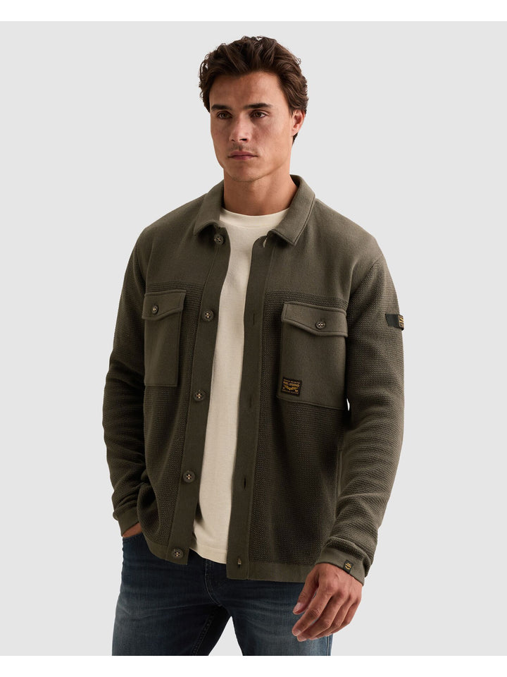Button jacket cotton structure mix, Beluga 8039 Bild 3