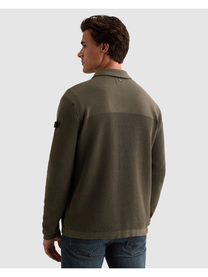 Button jacket cotton structure mix, Beluga 8039 Bild 4