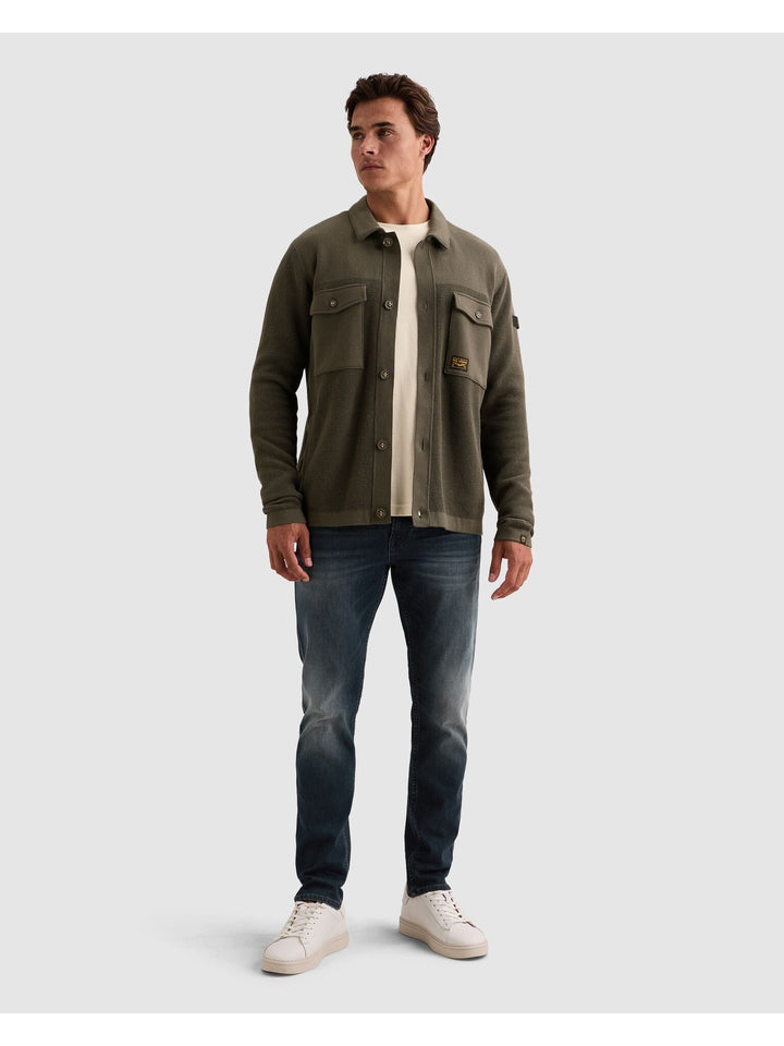 Button jacket cotton structure mix, Beluga 8039 Bild 5