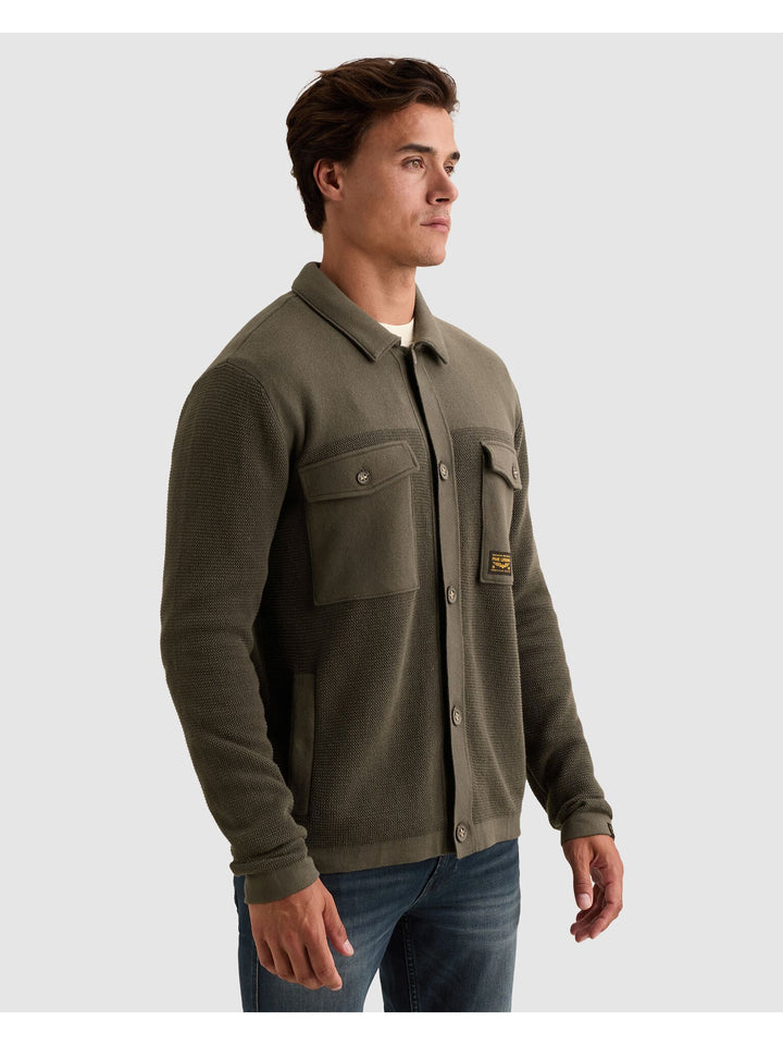 Button jacket cotton structure mix, Beluga 8039 Bild 6