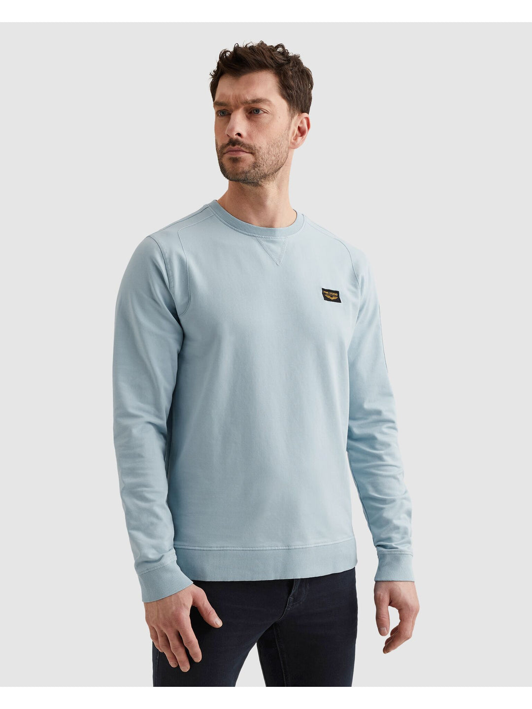 Crewneck American Classic, Airy Blue 5326 Bild 3