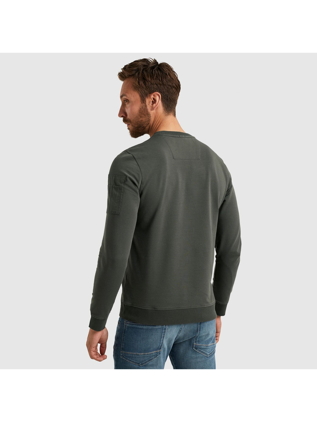 Crewneck American Classic, Beluga 8039 Bild 5
