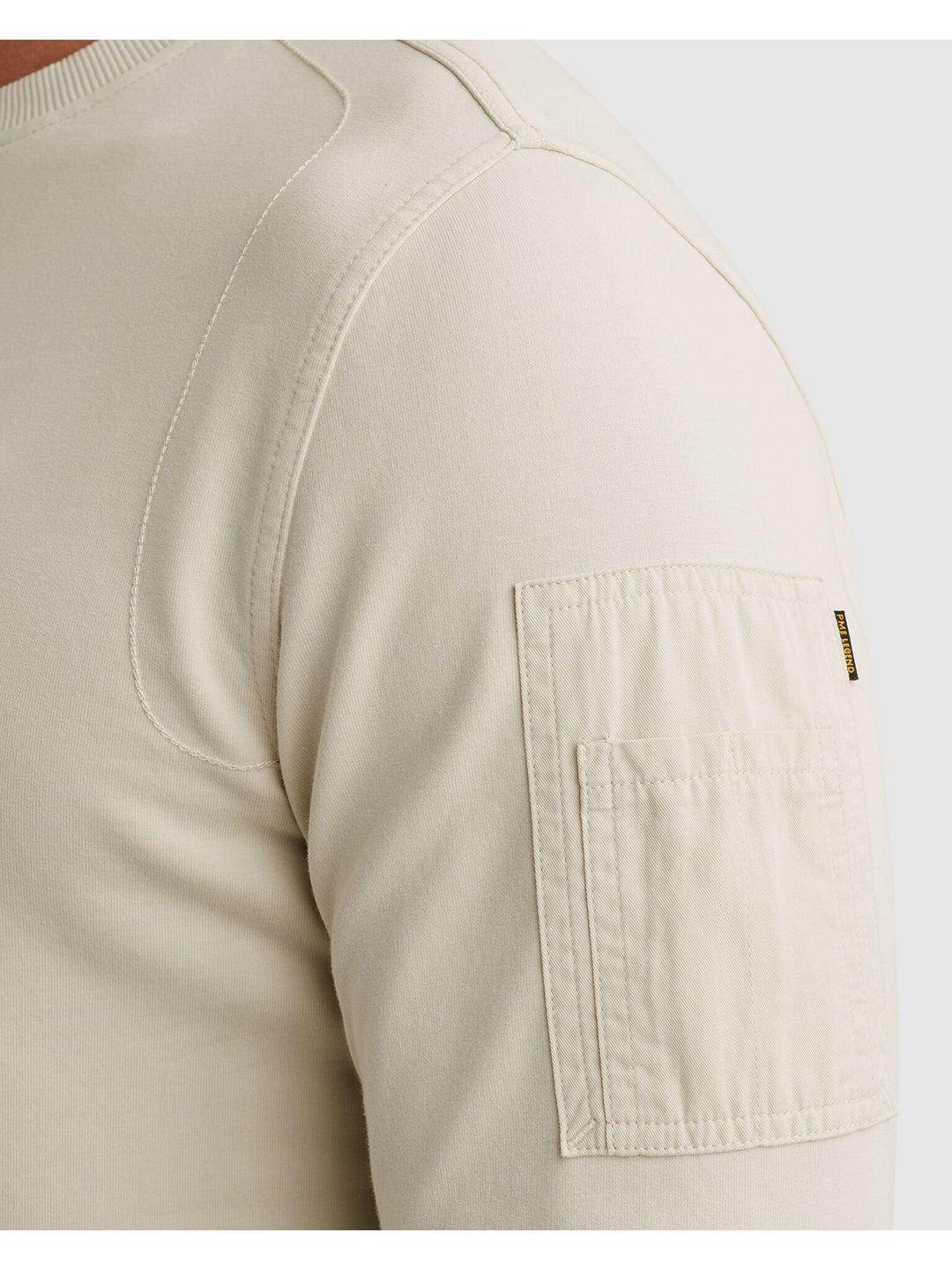 Crewneck American Classic, Bone White 7013 Bild 7