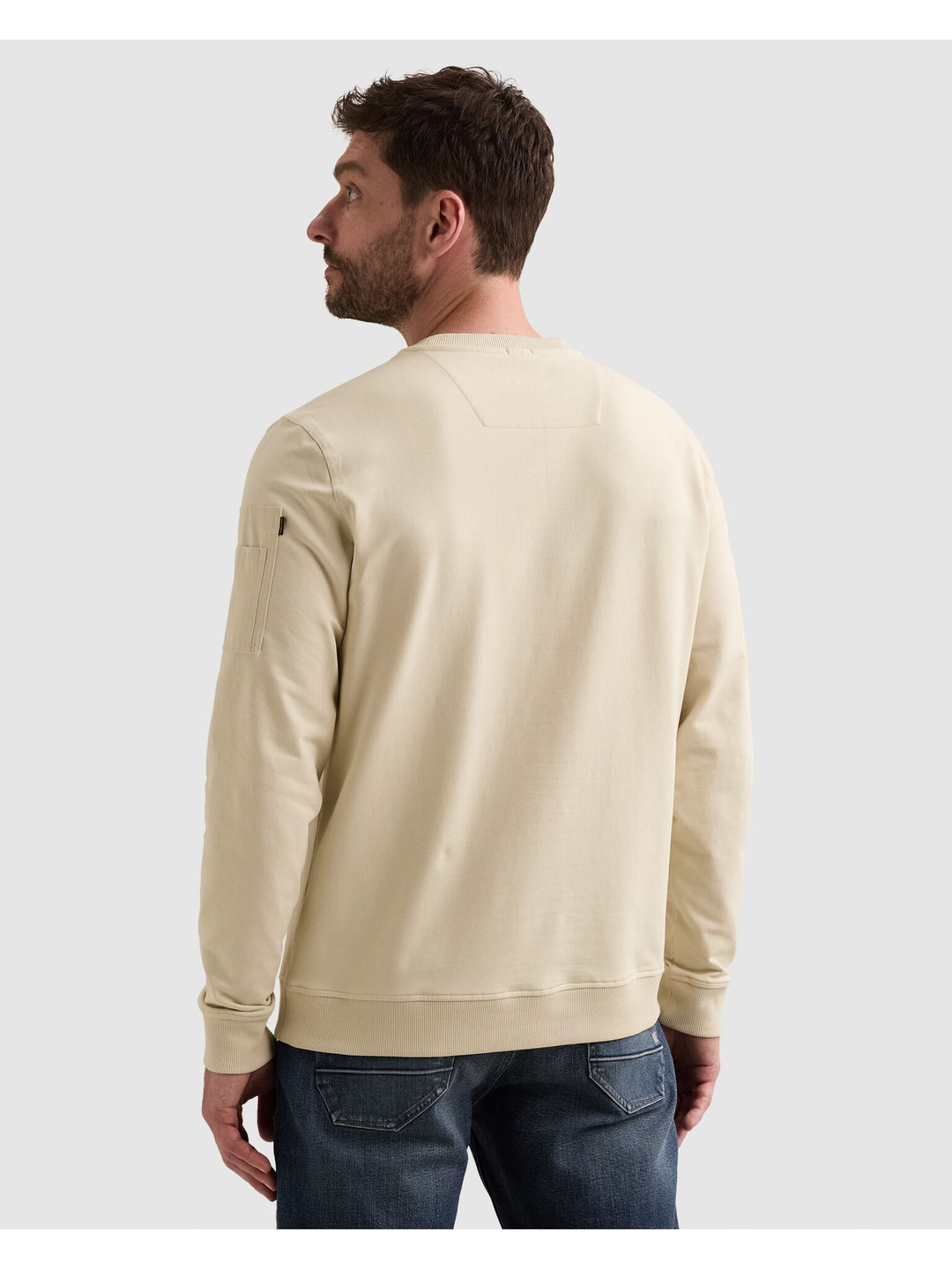Crewneck American Classic, Bone White 7013 Bild 4