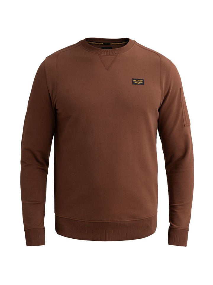 Crewneck American Classic, Cappuccino 8168 Bild 7