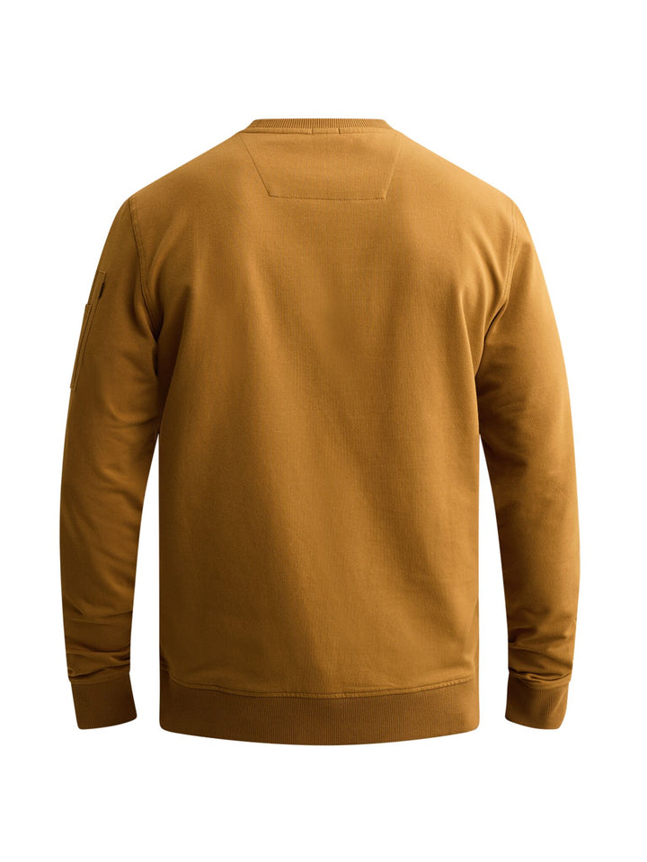 Crewneck American Classic, Golden Brown 8187 Bild 2