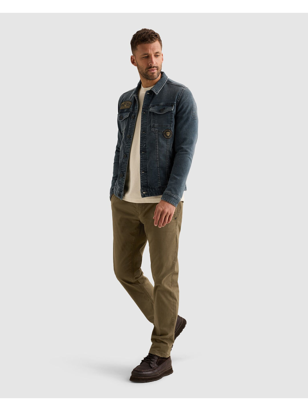 DENIM JACKET GREYBLUE SWEAT DENIM, Green Stone Denim GSD Bild 5