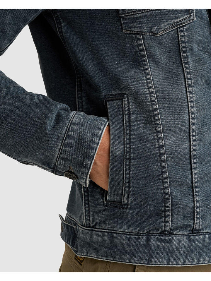 DENIM JACKET GREYBLUE SWEAT DENIM, Green Stone Denim GSD Bild 8