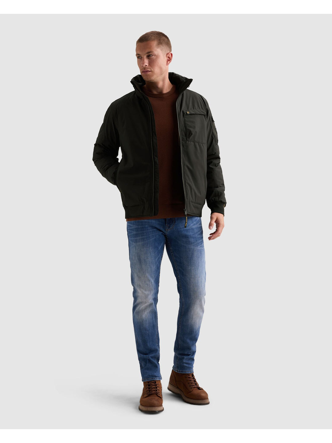 Flight jacket HAVIL-SKY Mach 6, Jet Black 9067 Bild 4