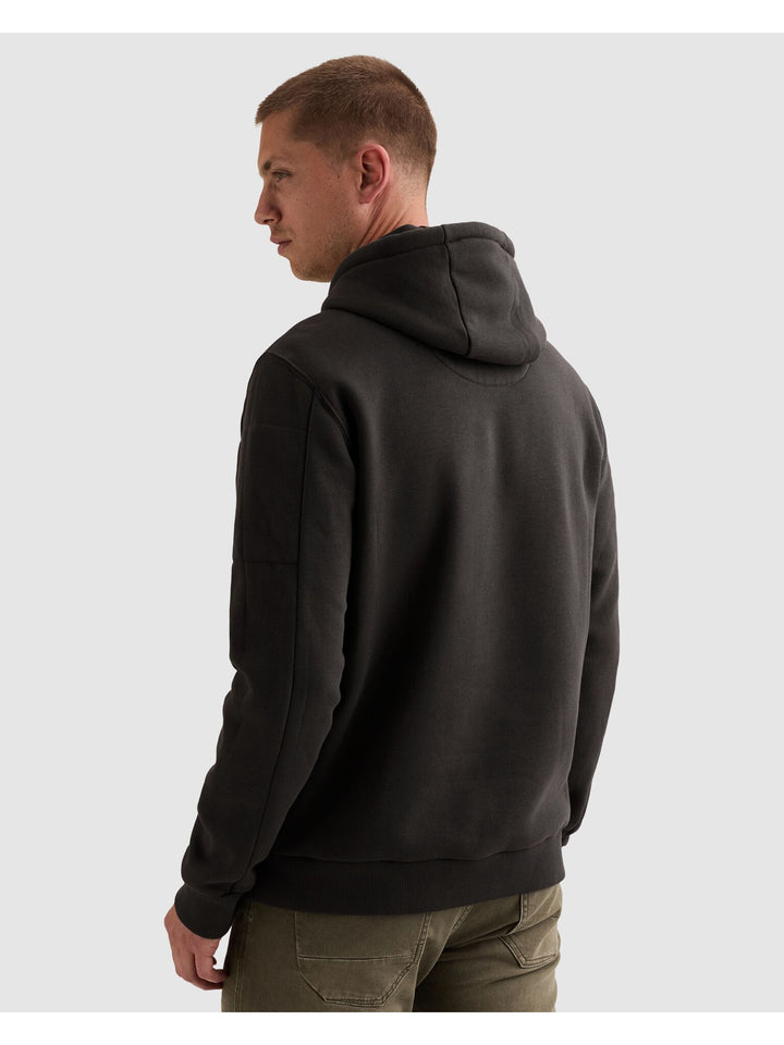 Hooded 3t cross fleece, Obsidian 9140 Bild 10