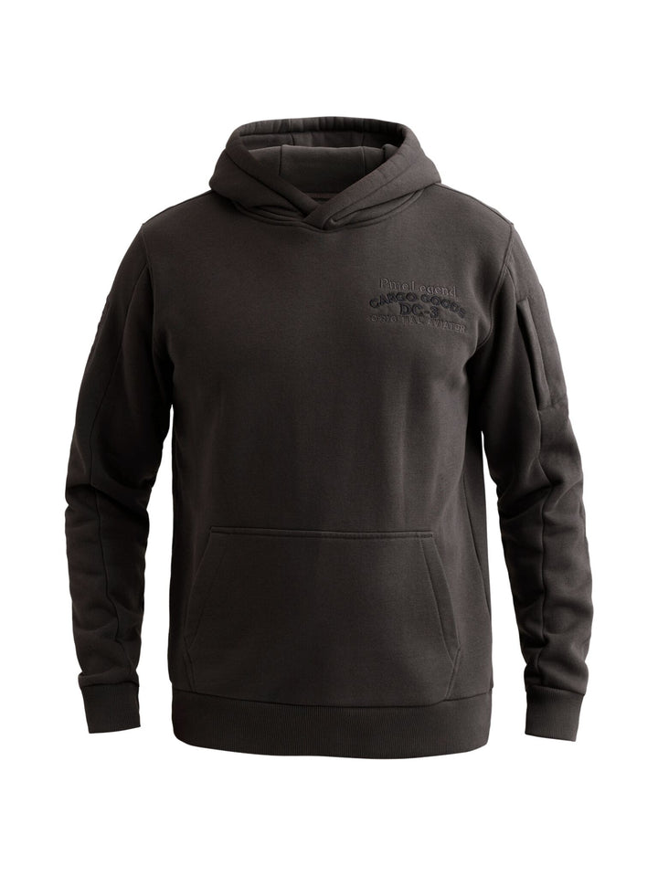 Hooded 3t cross fleece, Obsidian 9140 Bild 1
