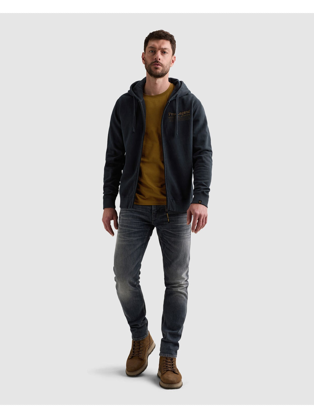 Hooded dry peached fleece gd, Salute 5281 Bild 5