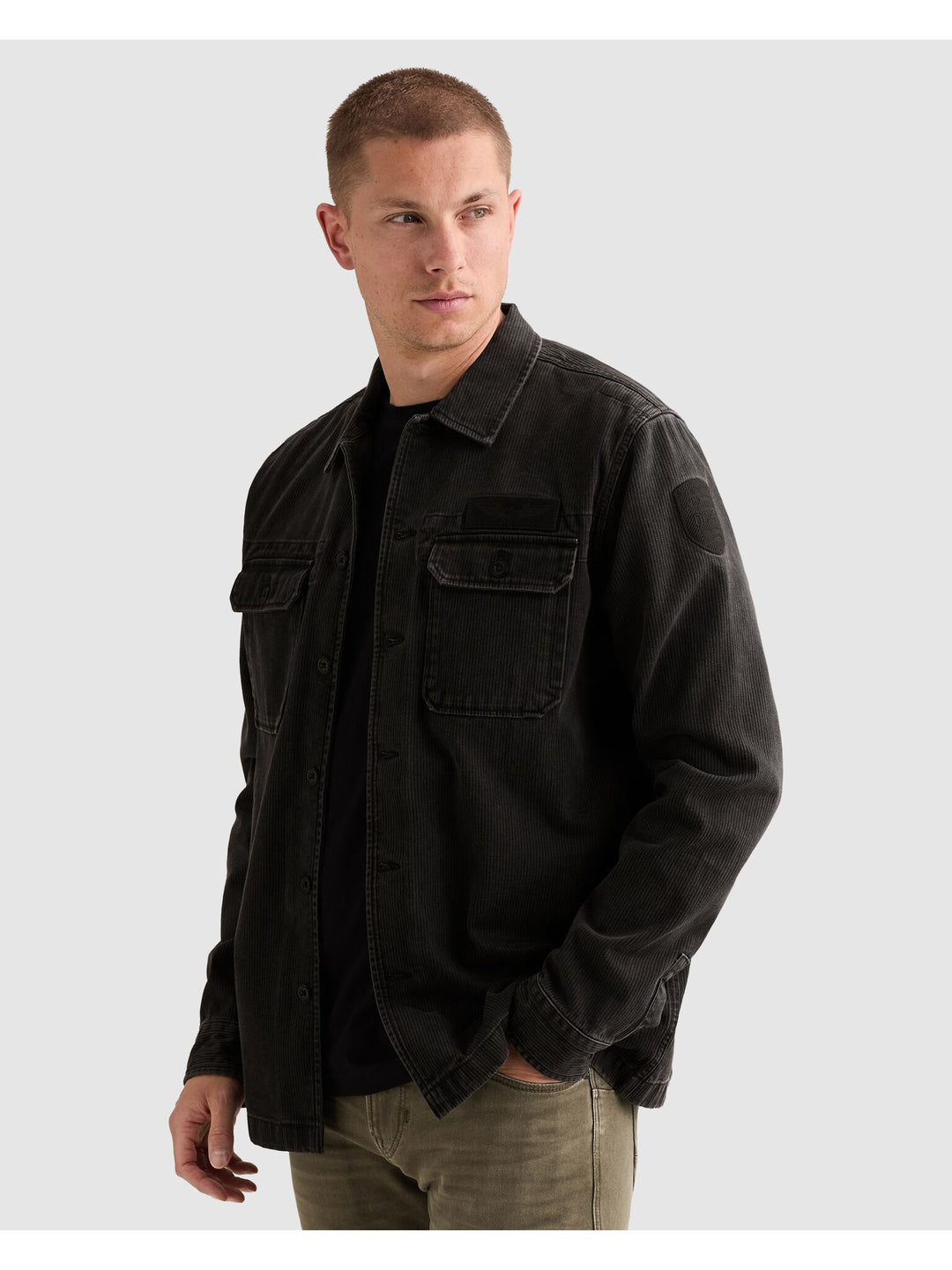 Long sleeve shirt Bedford, Obsidian 9140 Bild 13