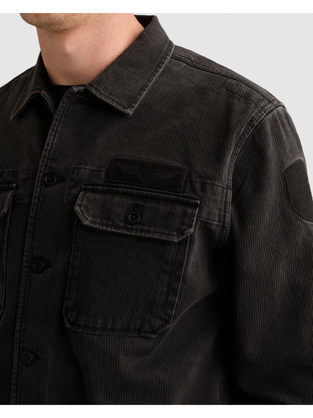 Long sleeve shirt Bedford, Obsidian 9140 Bild 14