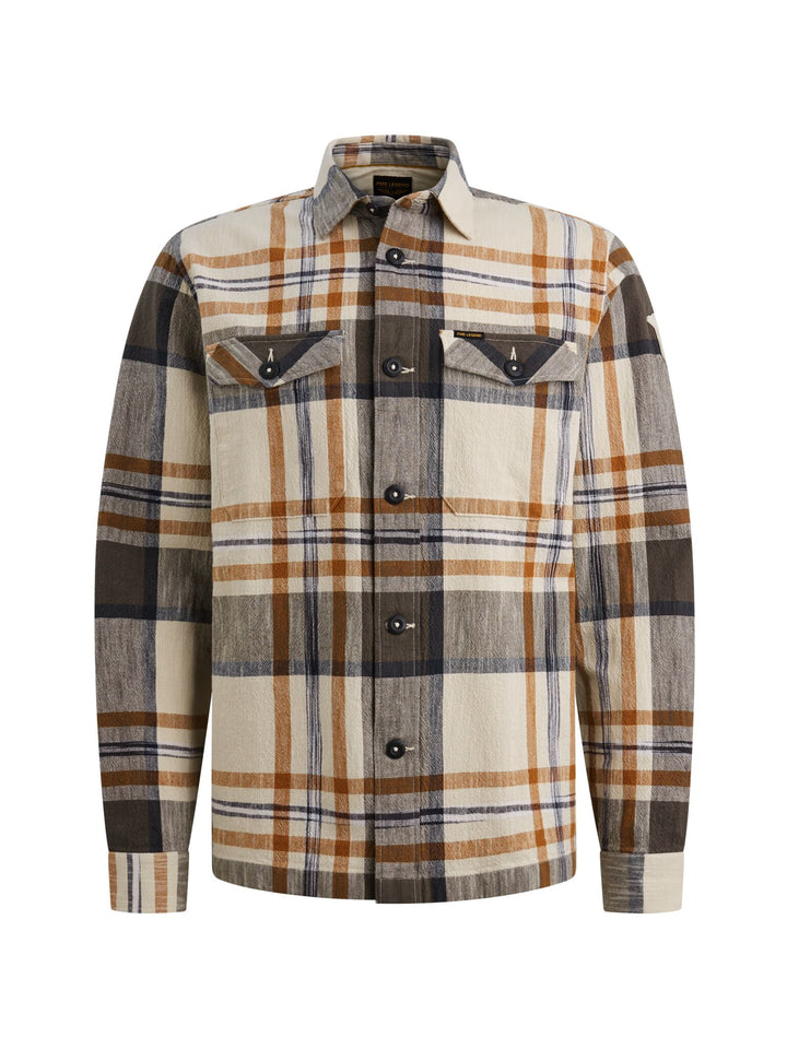 LONG SLEEVE SHIRT Big Check inject, Glazed Ginger 8127 Bild 1