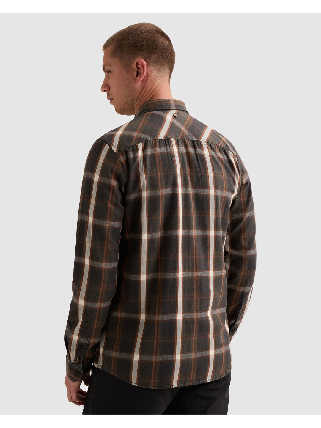 Long sleeve shirt Broken herringbo, Arabian Spice 8178 Bild 12