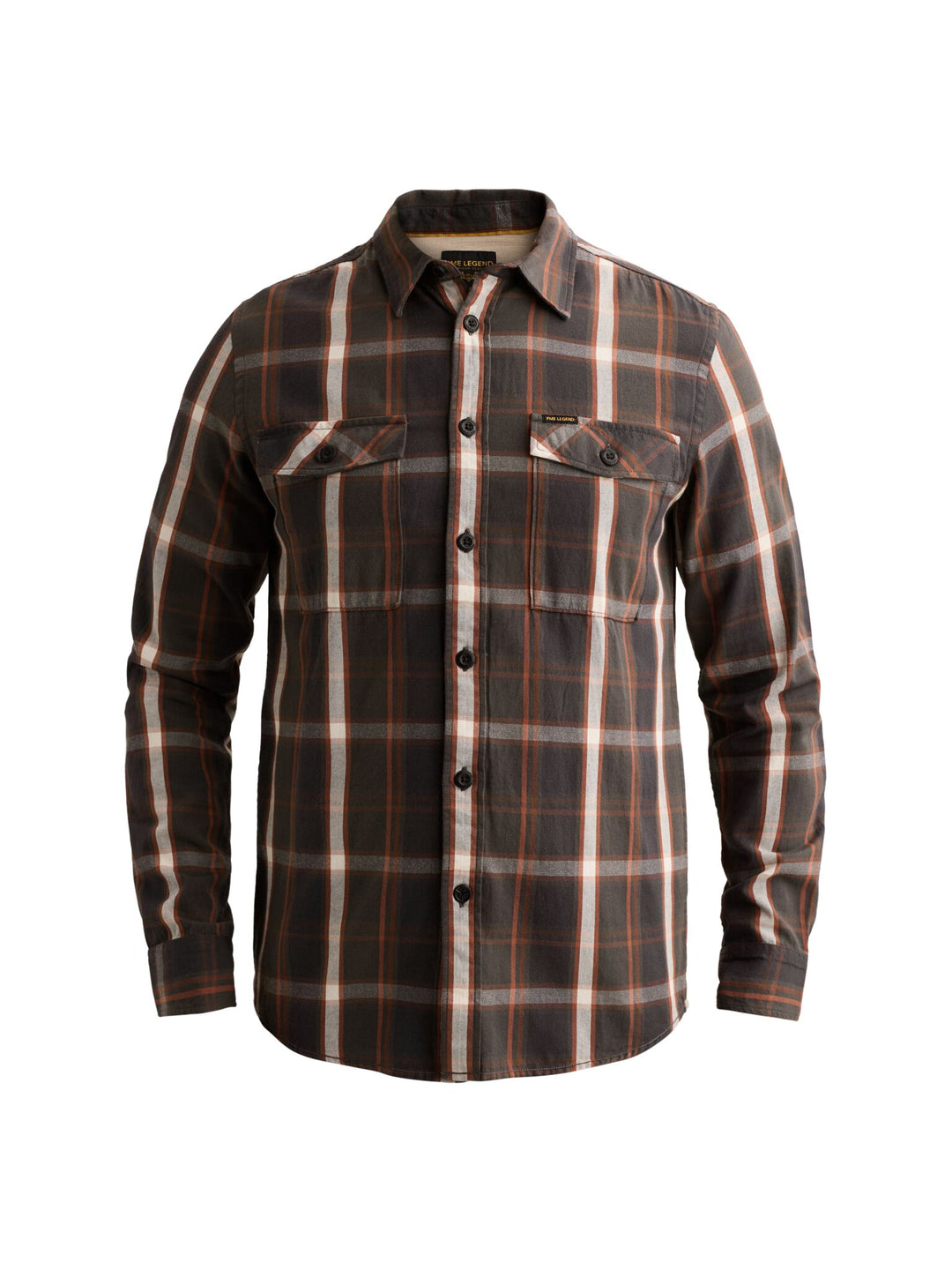 Long sleeve shirt Broken herringbo, Arabian Spice 8178 Bild 1