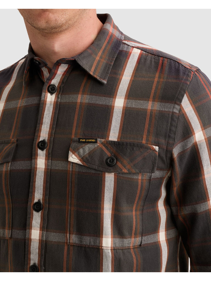 Long sleeve shirt Broken herringbo, Arabian Spice 8178 Bild 7