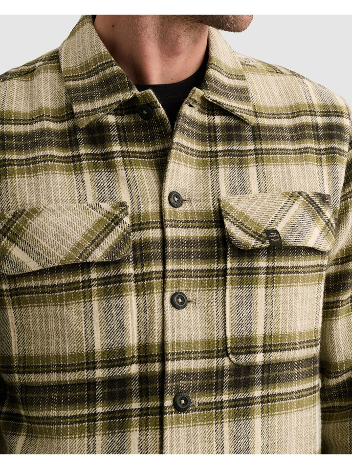 Long sleeve shirt Brushed YD soft, Loden Green 6380 Bild 6