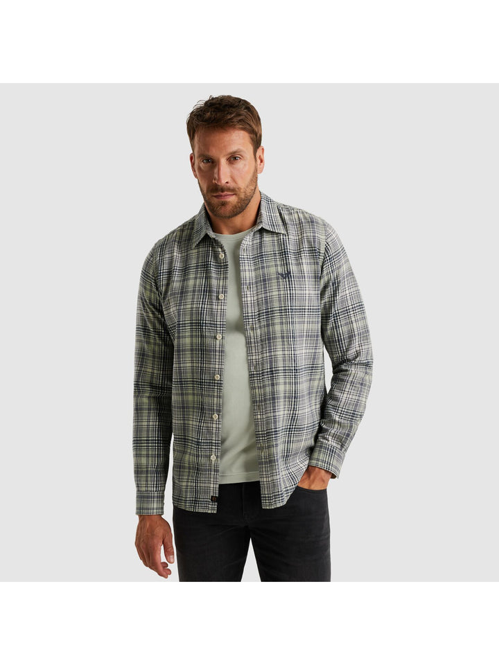 LONG SLEEVE SHIRT Brushed YD Twill, Desert Sage 6163 Bild 3