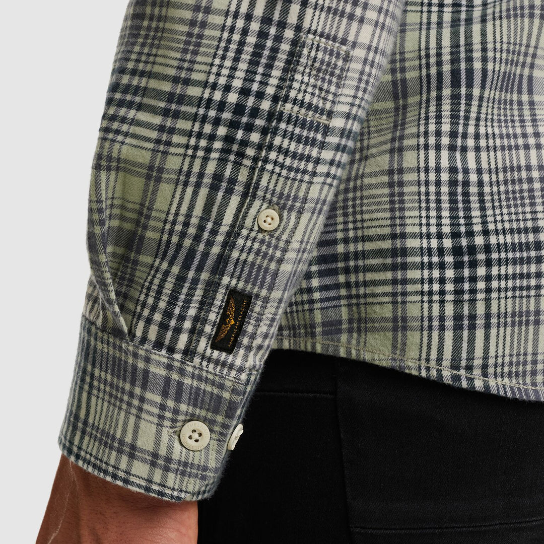 LONG SLEEVE SHIRT Brushed YD Twill, Desert Sage 6163 Bild 8