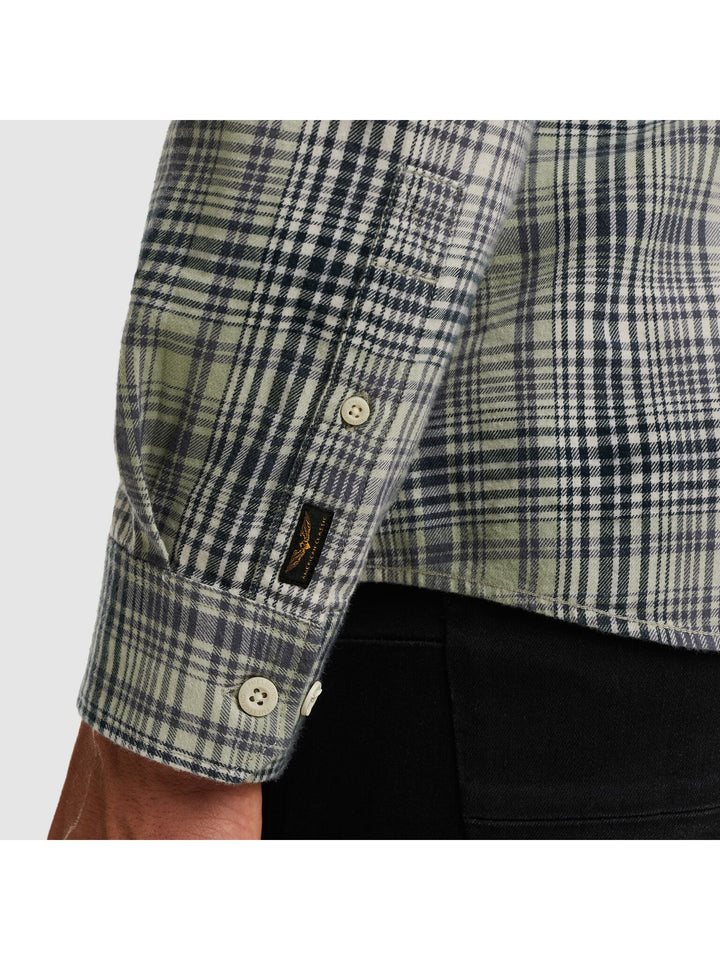 LONG SLEEVE SHIRT Brushed YD Twill, Desert Sage 6163 Bild 8