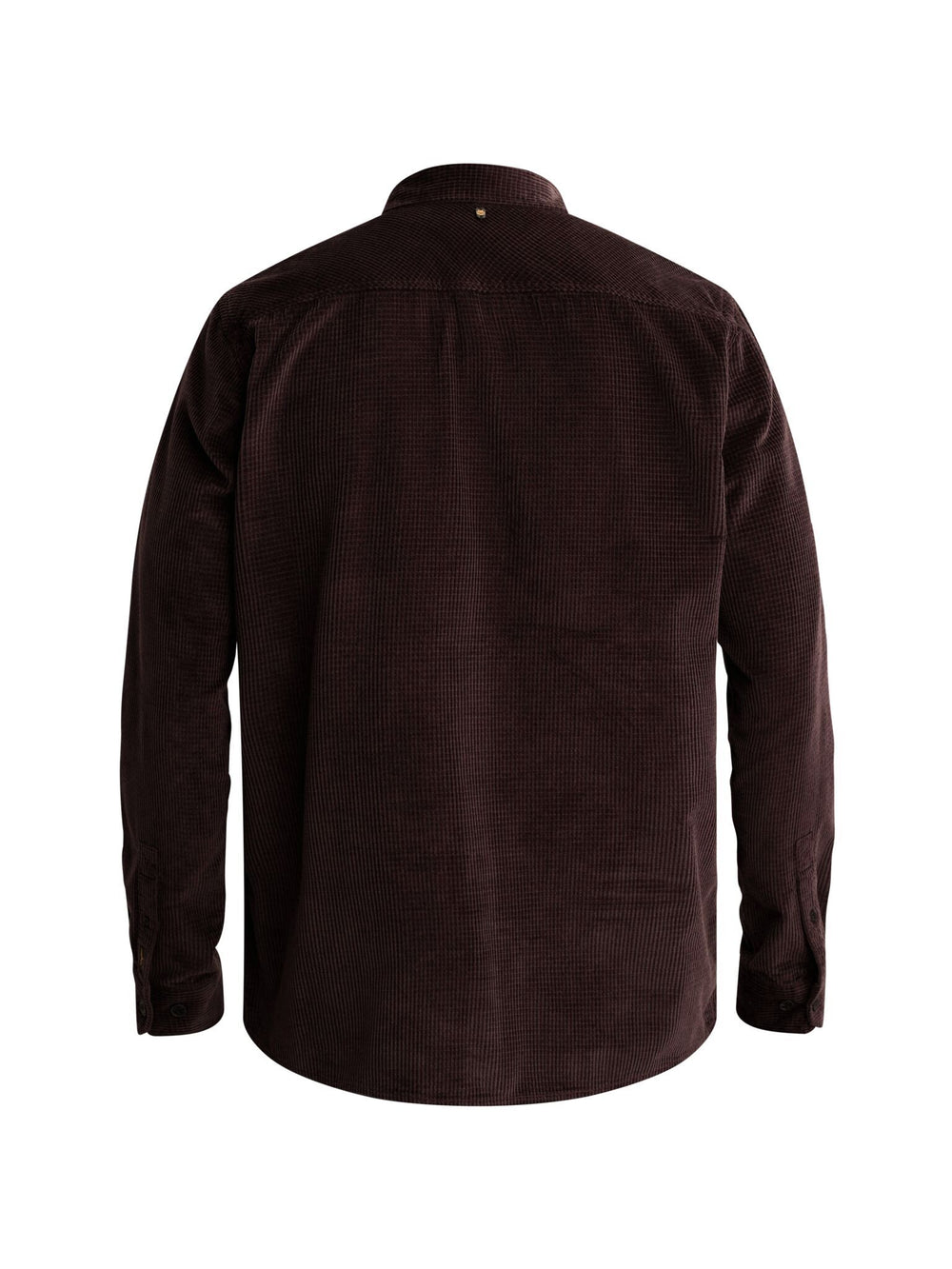 Long sleeve shirt Dobby Corduroy, Dark Aubergine 4357 Bild 2