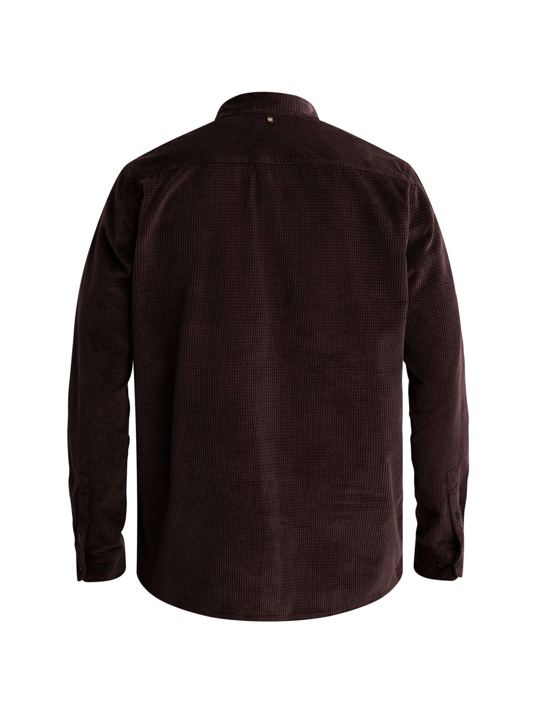 Long sleeve shirt Dobby Corduroy, Dark Aubergine 4357 Bild 2