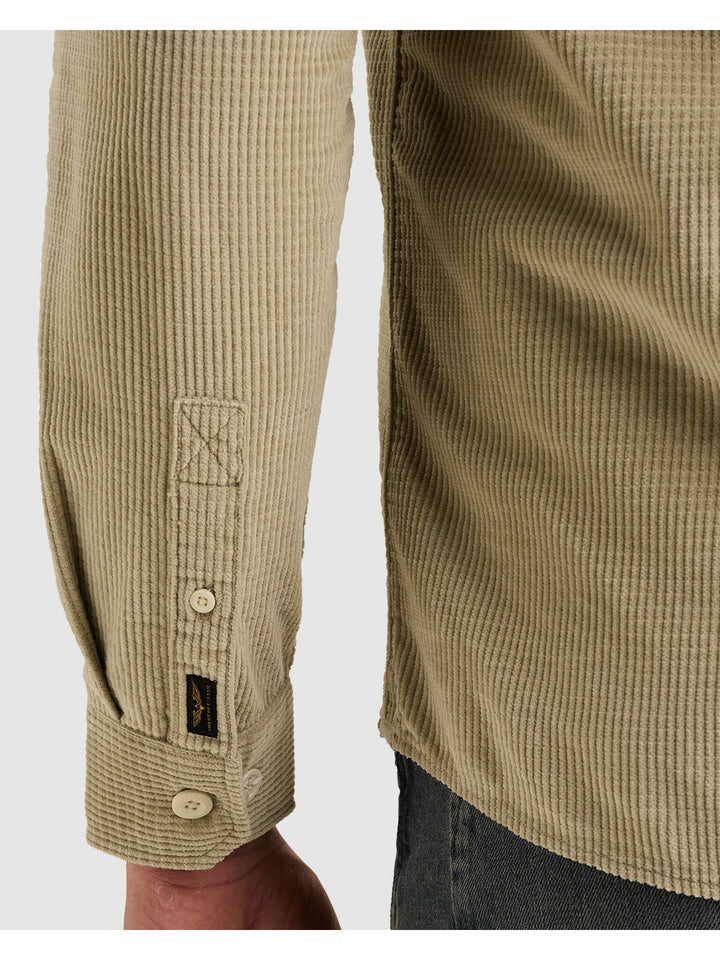 Long sleeve shirt Dobby Corduroy, Abbey Stone 6412 Bild 8