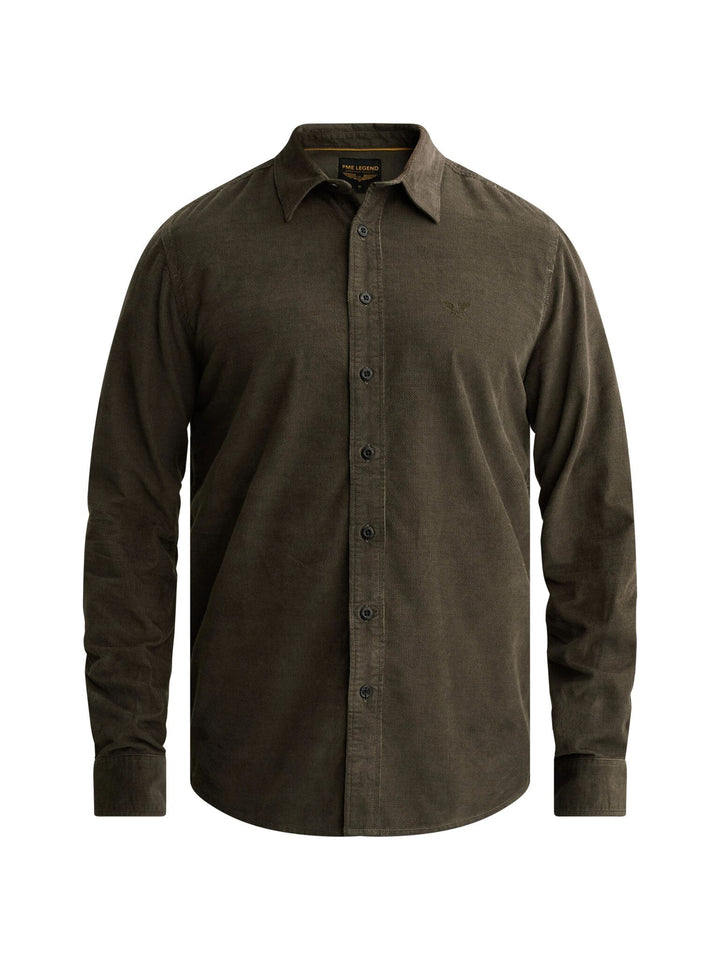 Long sleeve shirt Fine Corduroy, Beluga 8039 Bild 1