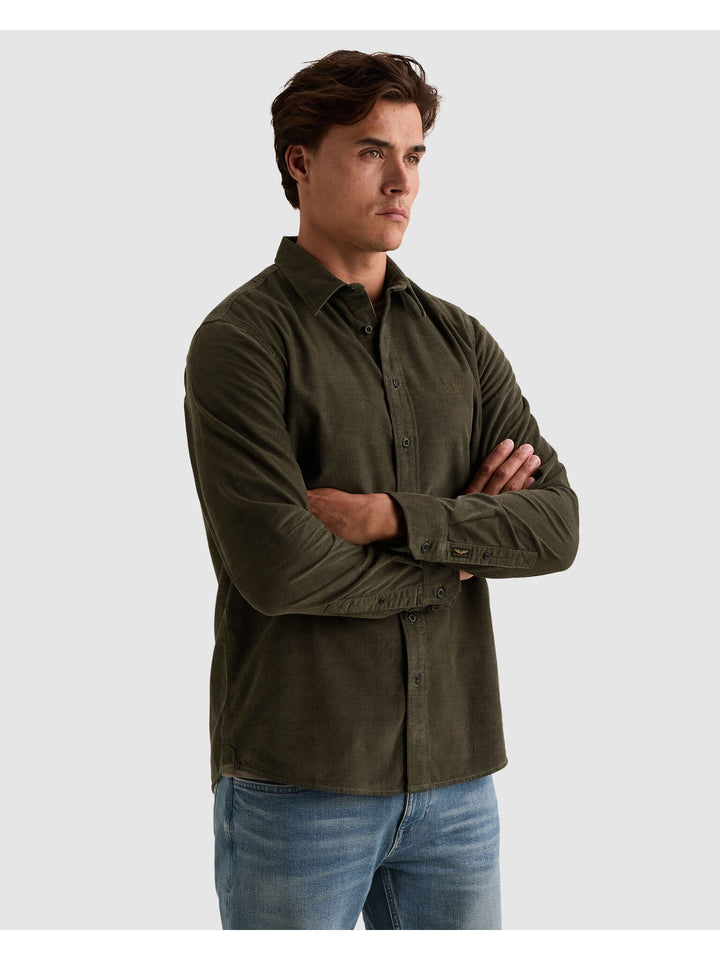 Long sleeve shirt Fine Corduroy, Beluga 8039 Bild 6