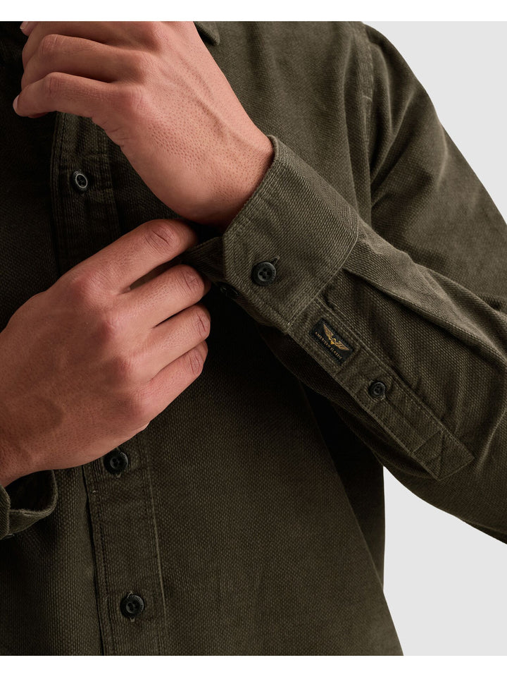 Long sleeve shirt Fine Corduroy, Beluga 8039 Bild 7