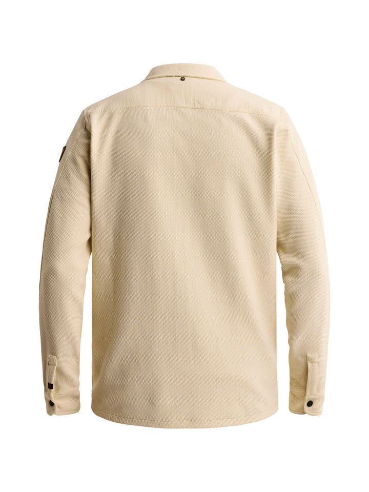Long sleeve shirt Jersey Waffle, Bone White 7013 Bild 2