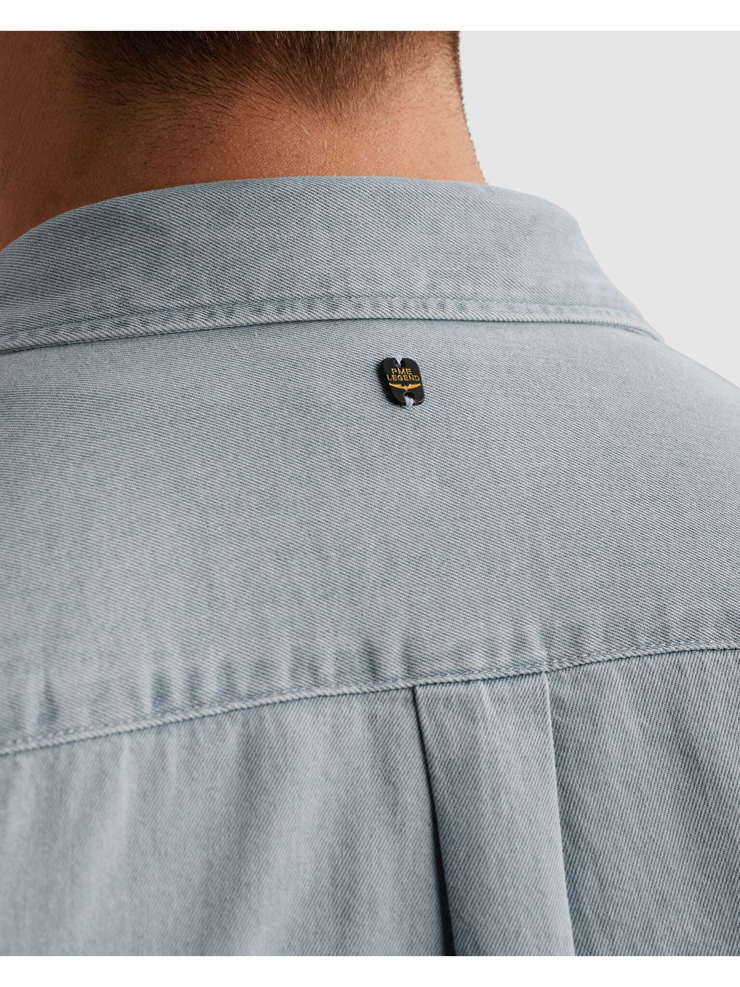 LONG SLEEVE SHIRT Light Weight Ble, Bleach Denim BLD Bild 8