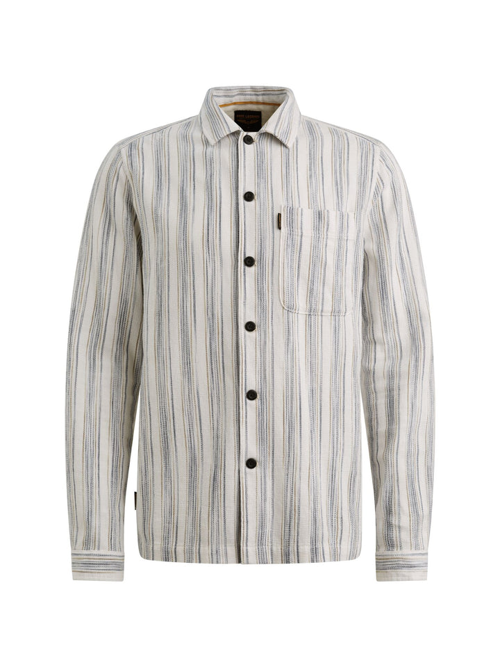 LONG SLEEVE SHIRT Mattweave Yd Str, Sargasso Sea 5332 Bild 1
