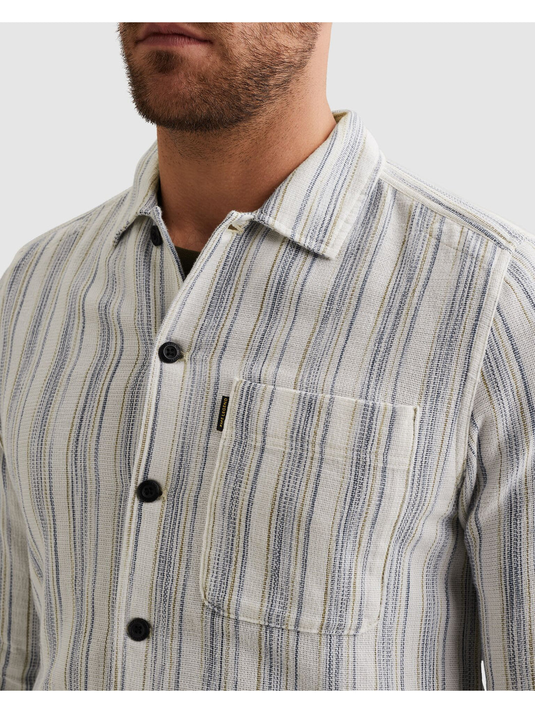 LONG SLEEVE SHIRT Mattweave Yd Str, Sargasso Sea 5332 Bild 6