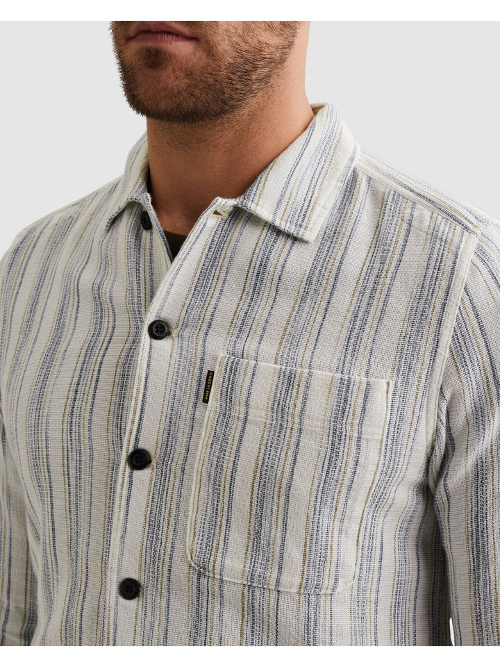 LONG SLEEVE SHIRT Mattweave Yd Str, Sargasso Sea 5332 Bild 6
