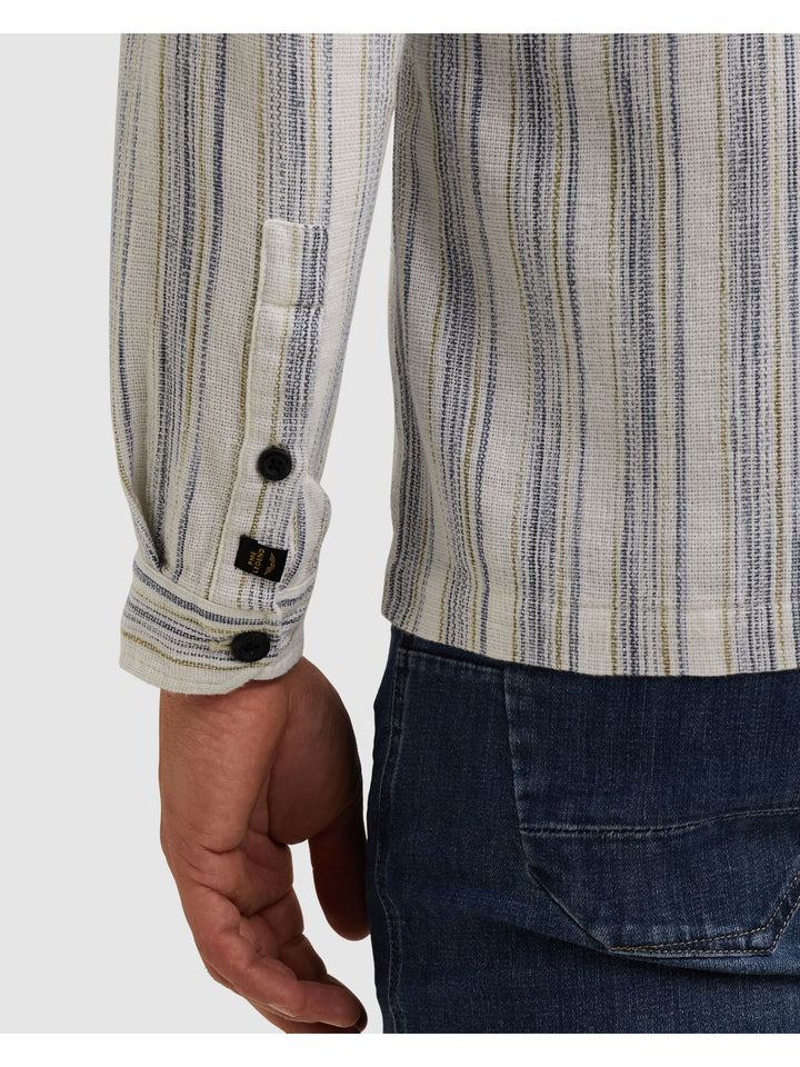 LONG SLEEVE SHIRT Mattweave Yd Str, Sargasso Sea 5332 Bild 7