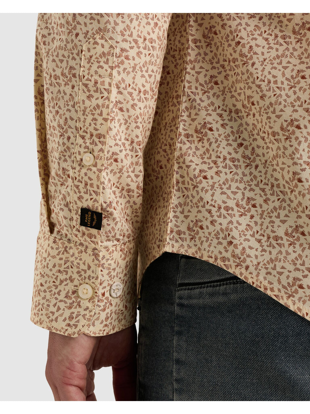 Long sleeve shirt Print on poplin, Arabian Spice 8178 Bild 7