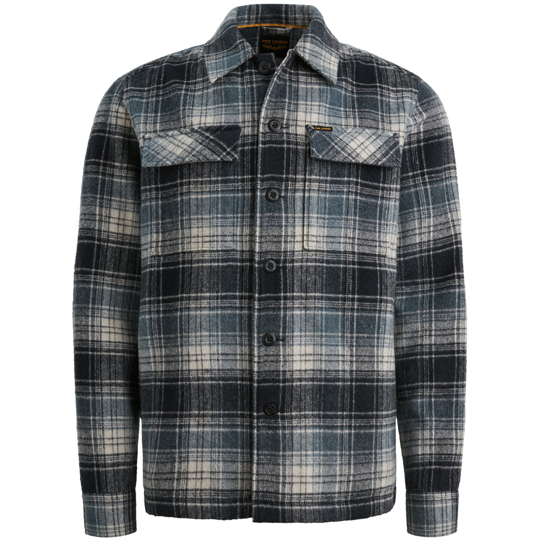 LONG SLEEVE SHIRT Woolblend YD che, Carbon 5282 Bild 1