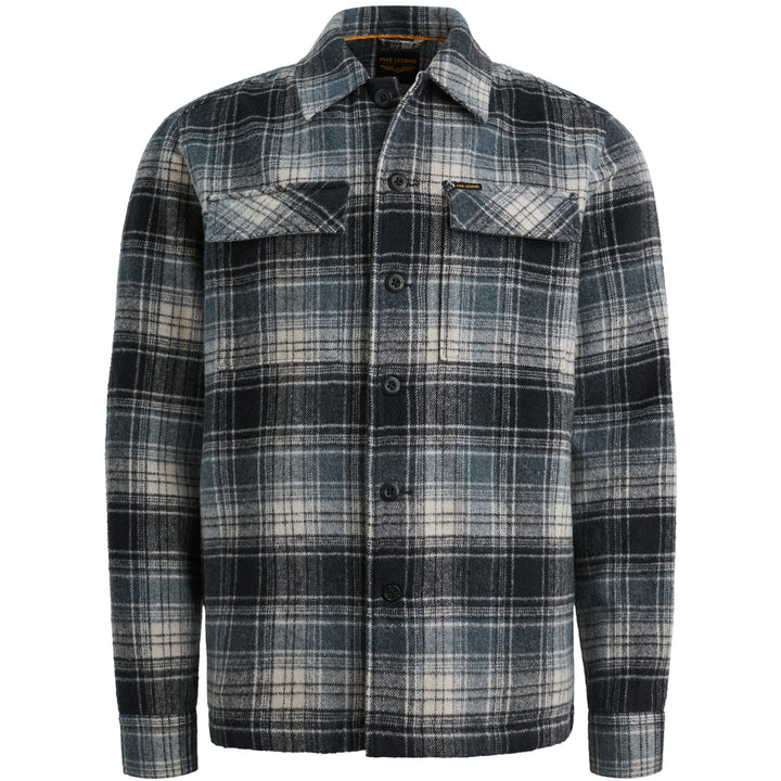 LONG SLEEVE SHIRT Woolblend YD che, Carbon 5282 Bild 1