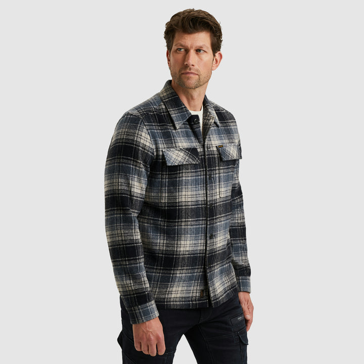 LONG SLEEVE SHIRT Woolblend YD che, Carbon 5282 Bild 3