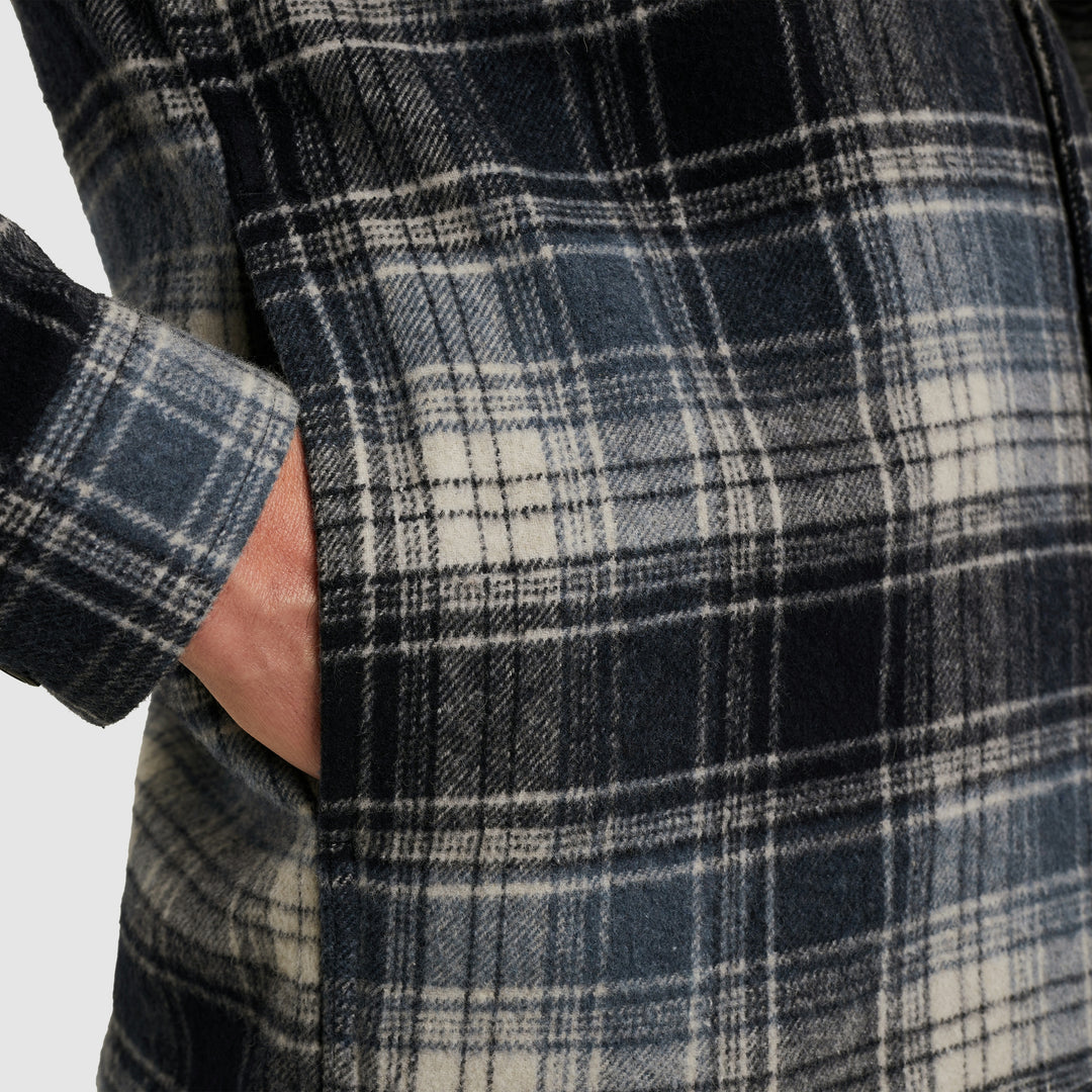 LONG SLEEVE SHIRT Woolblend YD che, Carbon 5282 Bild 7