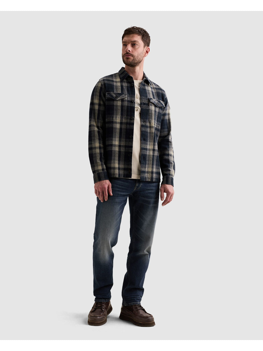 Long sleeve shirt Yarn Dyed Check, Salute 5281 Bild 11