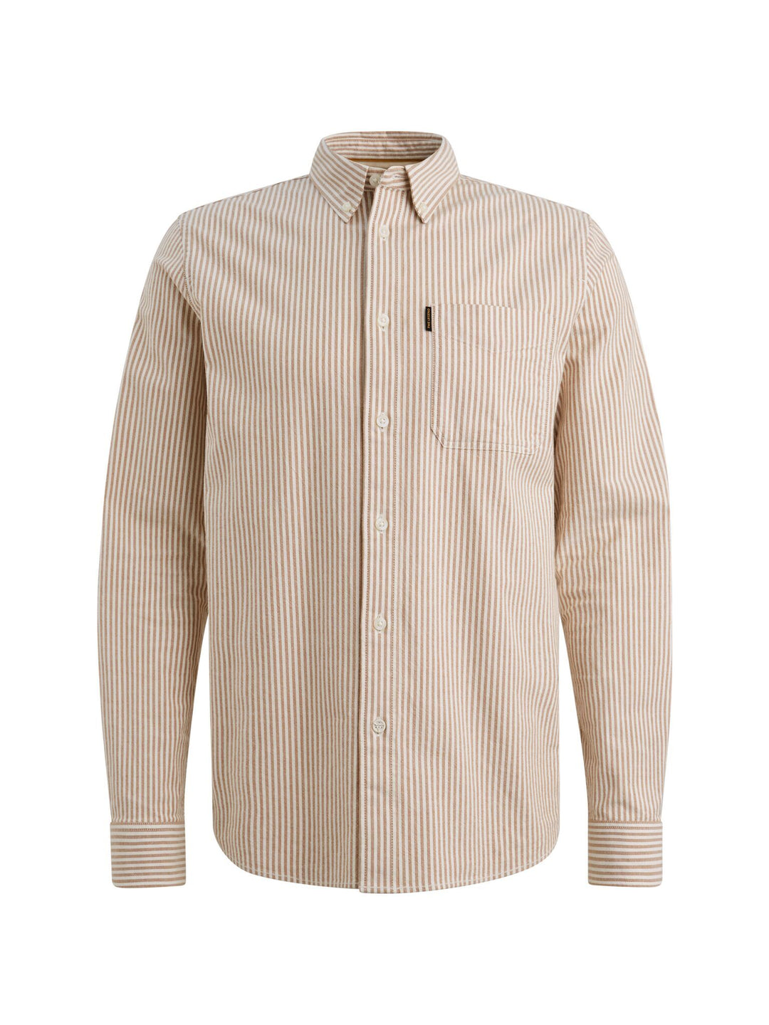 LONG SLEEVE SHIRT Yd Stripe Oxford, Glazed Ginger 8127 Bild 1