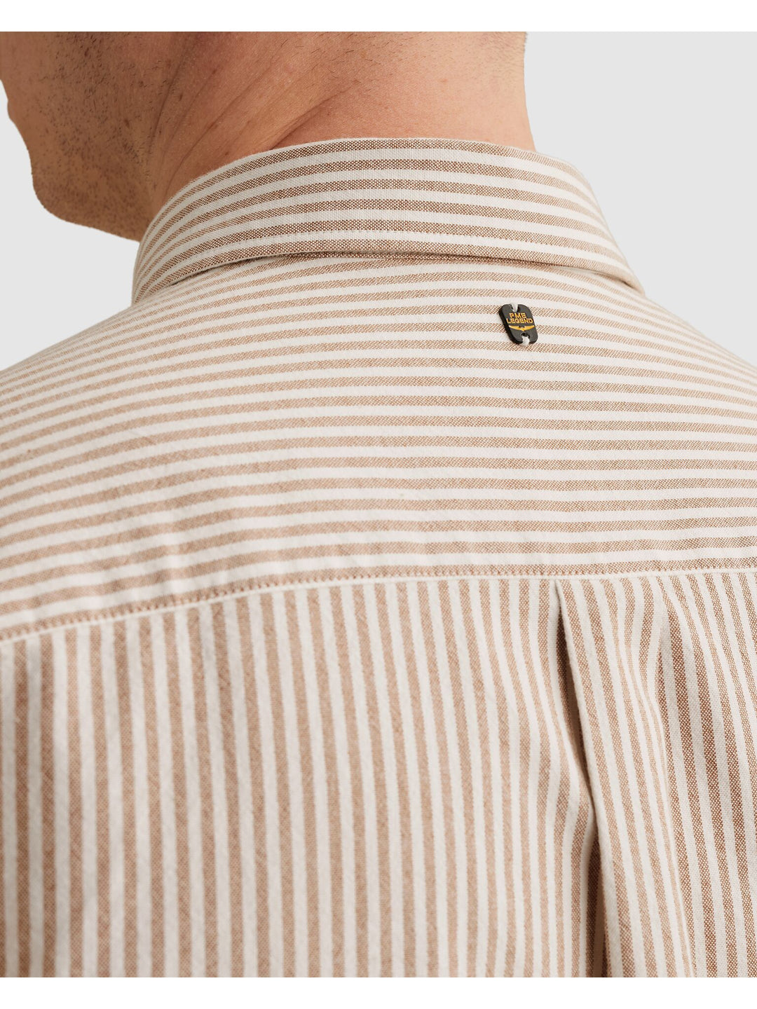 LONG SLEEVE SHIRT Yd Stripe Oxford, Glazed Ginger 8127 Bild 7