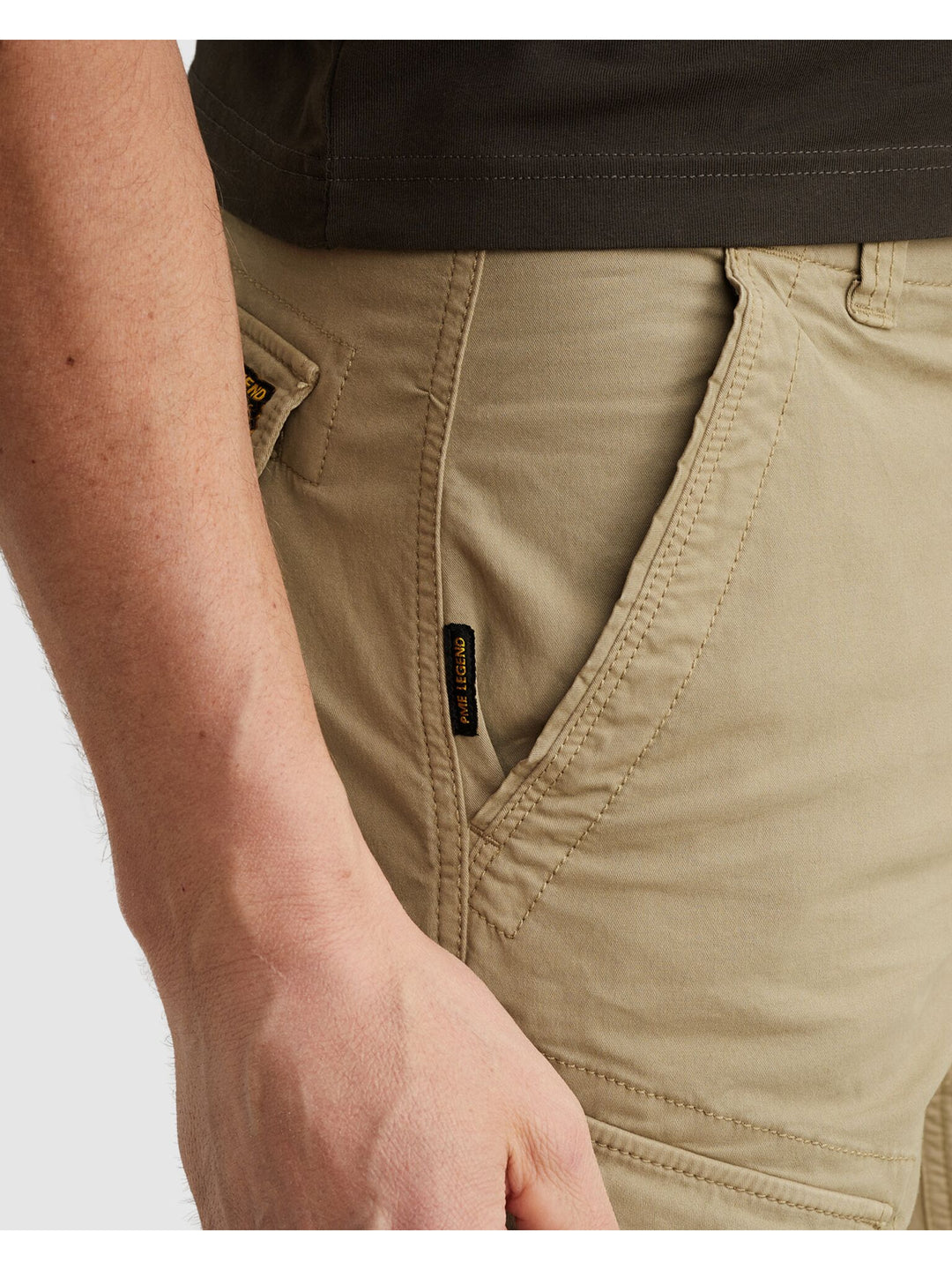 NORDROP CARGO SHORTS STRETCH TWILL, Coriander 8013 Bild 4