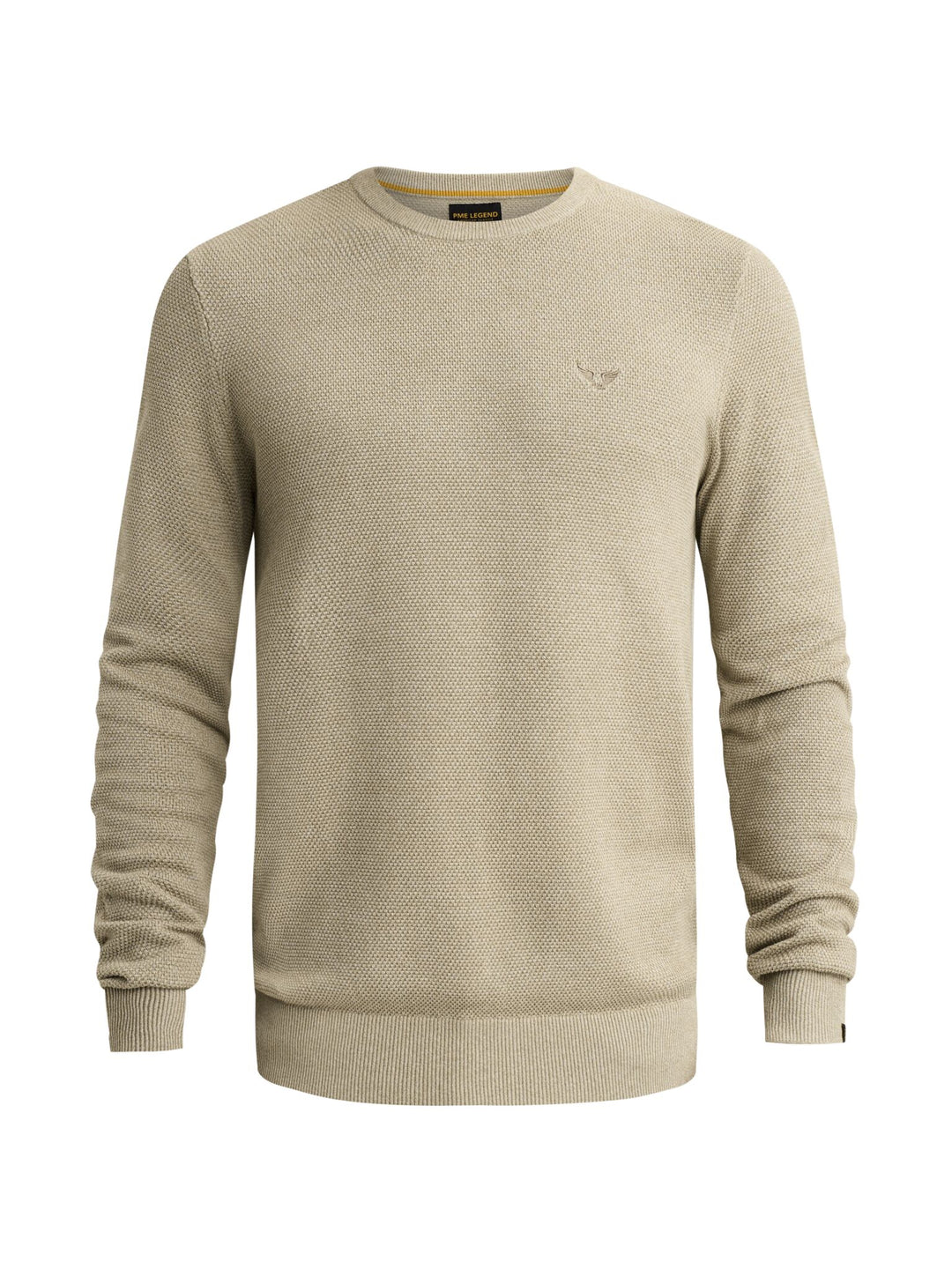 R-neck cotton modal, Abbey Stone 6412 Bild 1