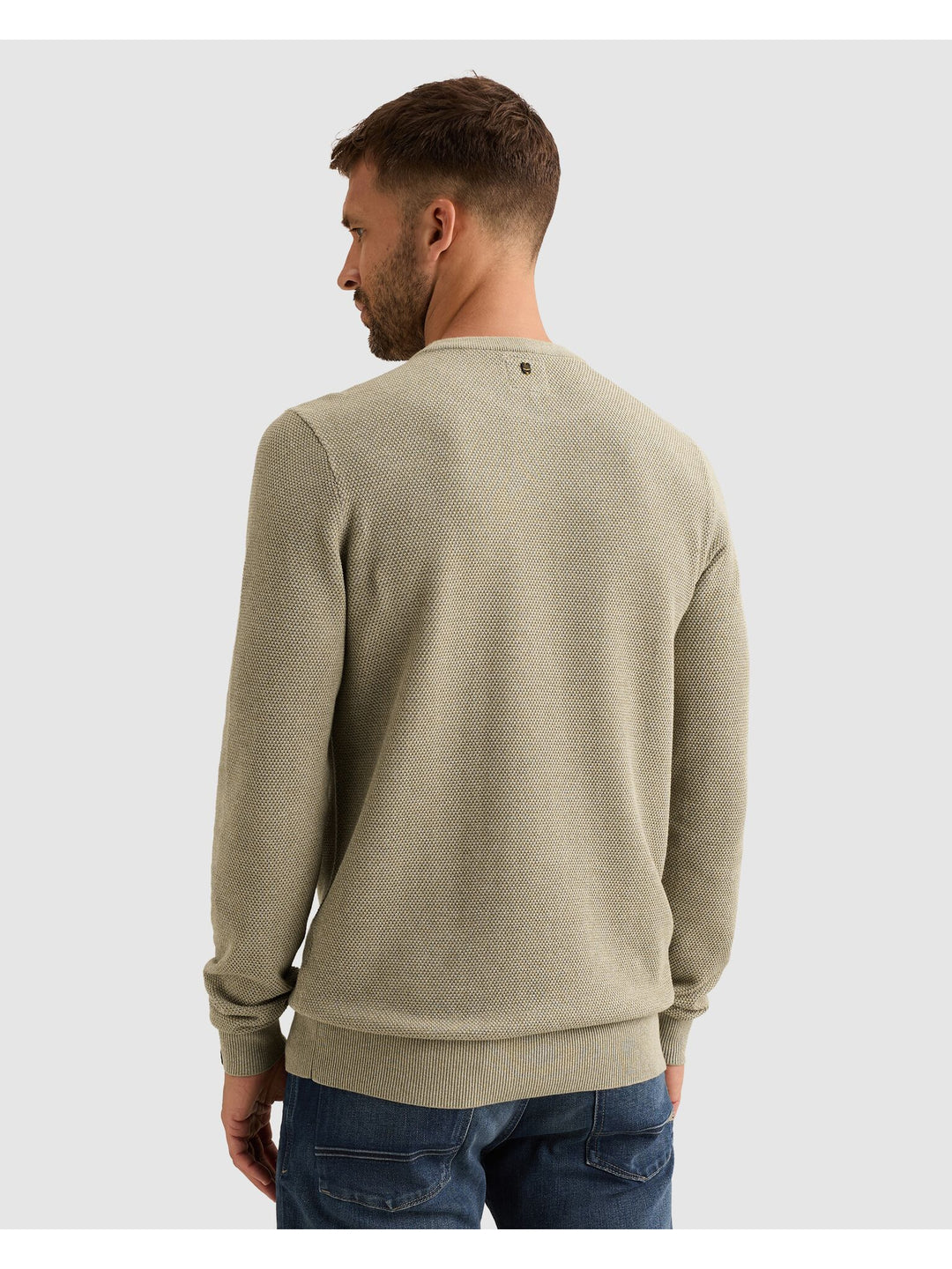 R-neck cotton modal, Abbey Stone 6412 Bild 4