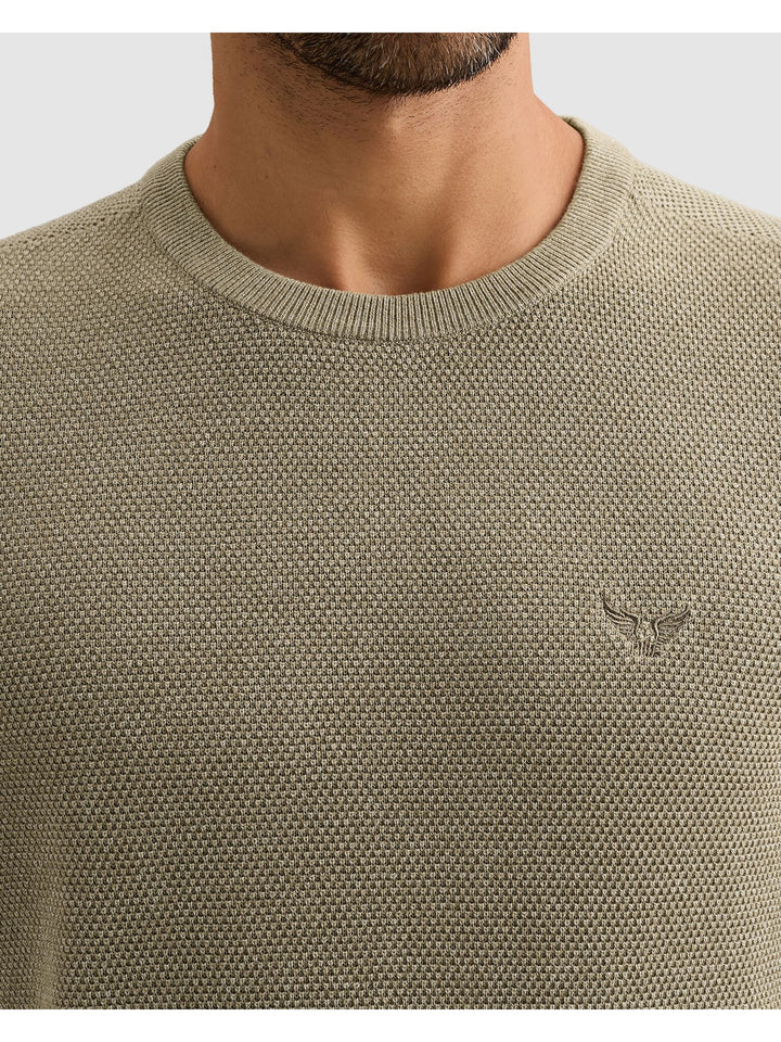 R-neck cotton modal, Abbey Stone 6412 Bild 7